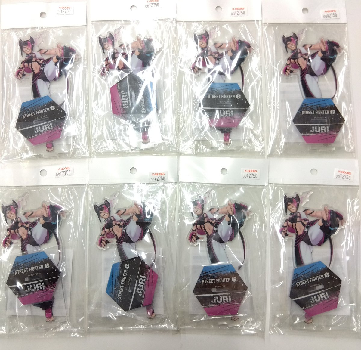 入荷情報】ストリートファイター カプくじ アクリルスタンド ジュリ