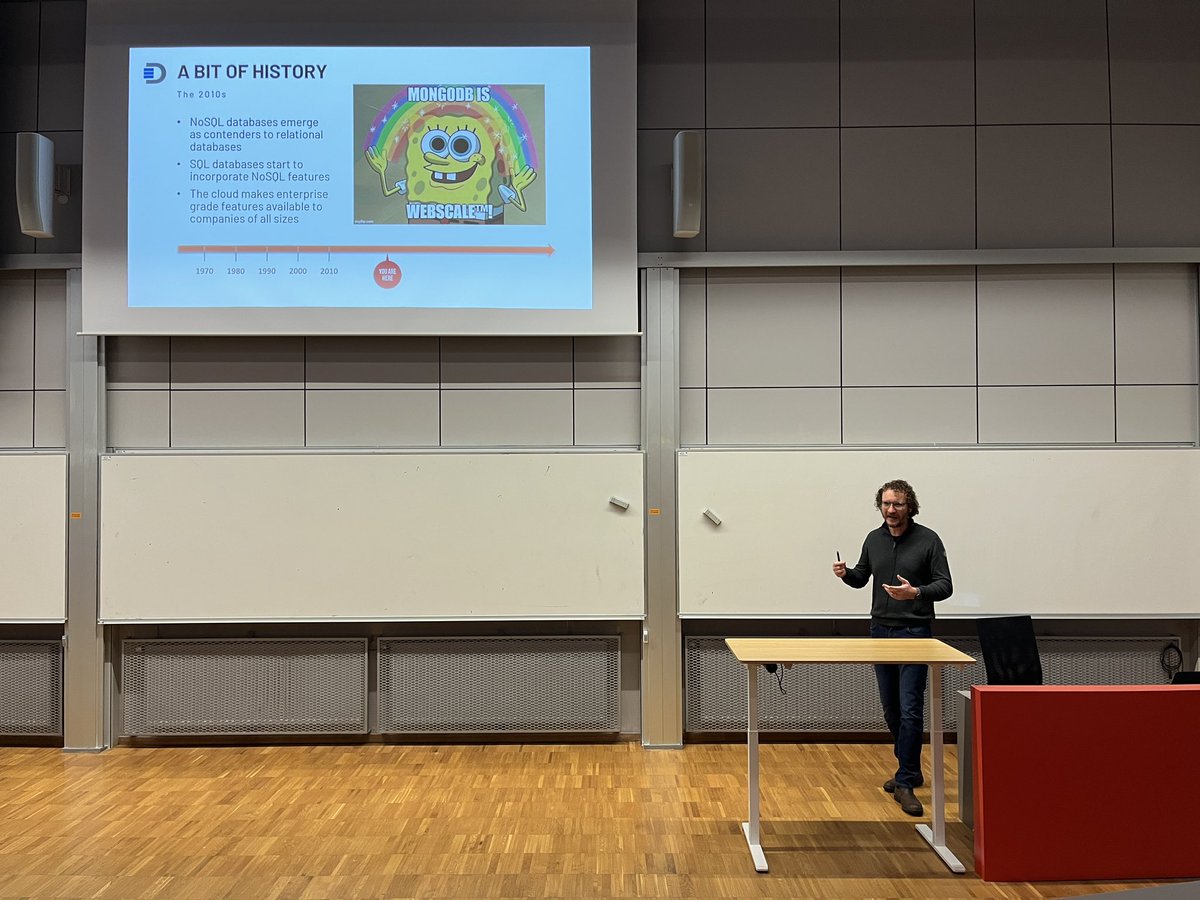 SasaPopovicMSFT's tweet image. @spaghettidba talking about the future of #SQLServer. And to understand the future you need to know the history 💡

#DataSatSlo #DataSatSlo2025