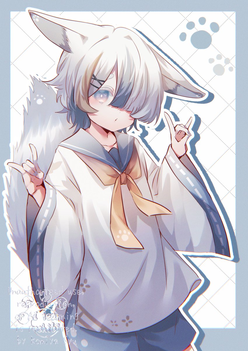 狐×セーラー服🌨️