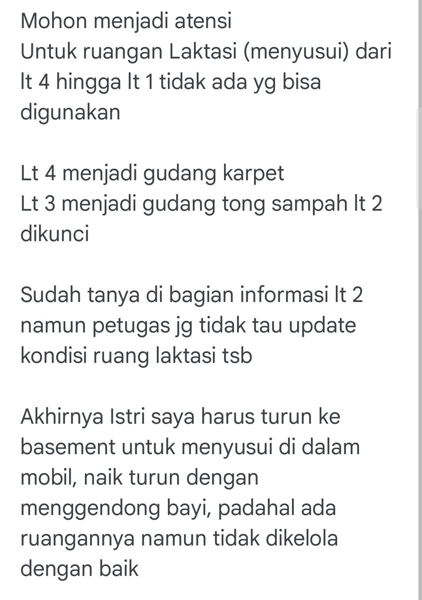 Sedikit ingin menceritakan kejadian hari ini, mohon kiranya bisa menjadi atensi untuk pihak pengelola MCC terkait
<a href="/infomalang/">Info Malang</a>
Terima kasih
