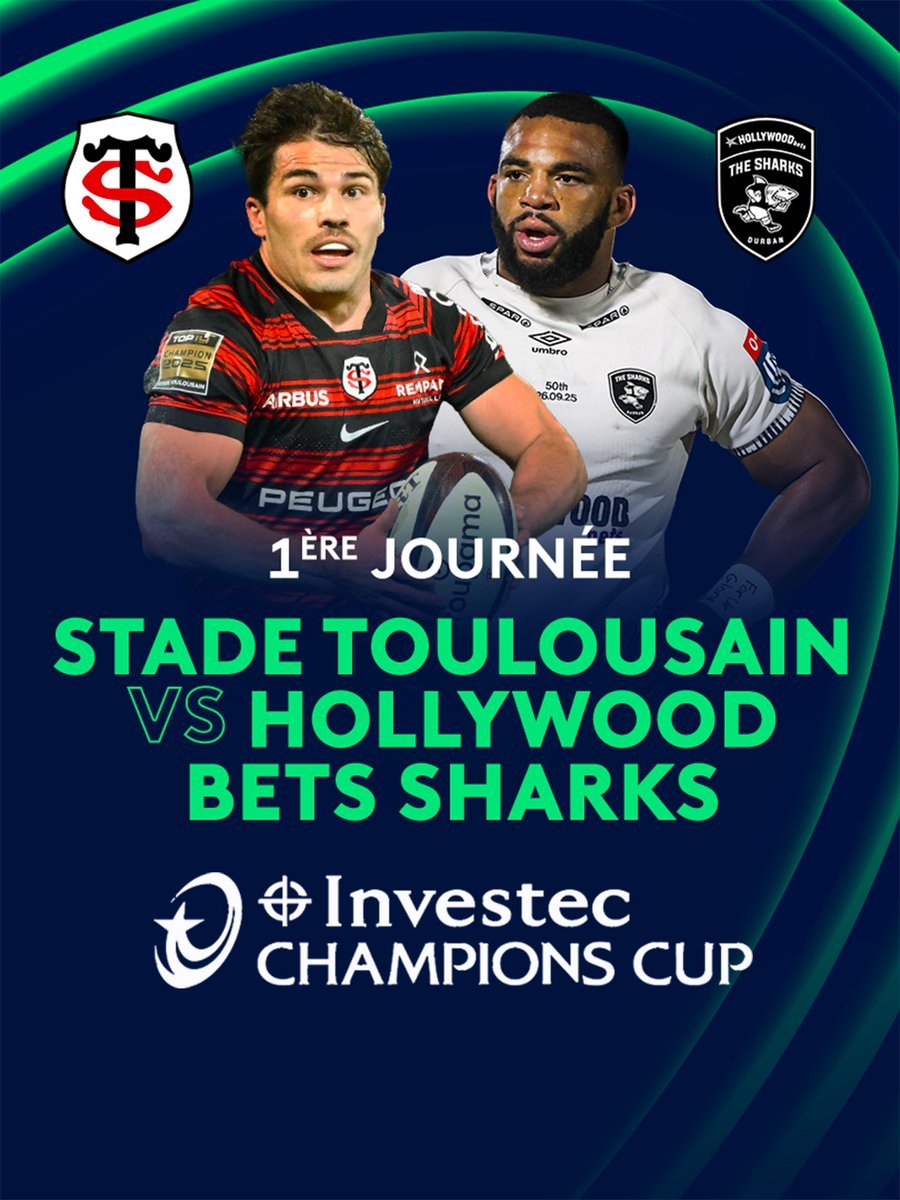 Aprem rugby sur <a href="/FranceTV/">France tv</a>

Challenge Cup
13h45 sur #France3 : <a href="/usap_officiel/">USAP</a> / Dragons RFC
<a href="/TamonMarc/">Marc Tamon</a>, <a href="/imanolHARI/">Imanol Harinordoquy⚔</a> et <a href="/RaphaelleTlbt/">Raphaëlle Talbot</a>

Champions Cup
16h10 sur #France2 : <a href="/StadeToulousain/">Stade Toulousain</a> / Sharks Durban
<a href="/lartot/">Matthieu Lartot</a>, <a href="/DimitriYachvili/">Dimitri Yachvili 🌟</a> et <a href="/HeleneMacurdy/">Macurdy helene</a>