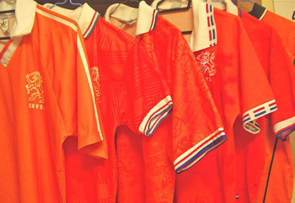 昔に比べて思い入れは少し弱まったもののオランダ代表はずっと好きで