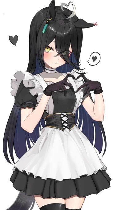メイドカフェ #すみませんウマ娘プリティーダービーのプリティーマシマシください