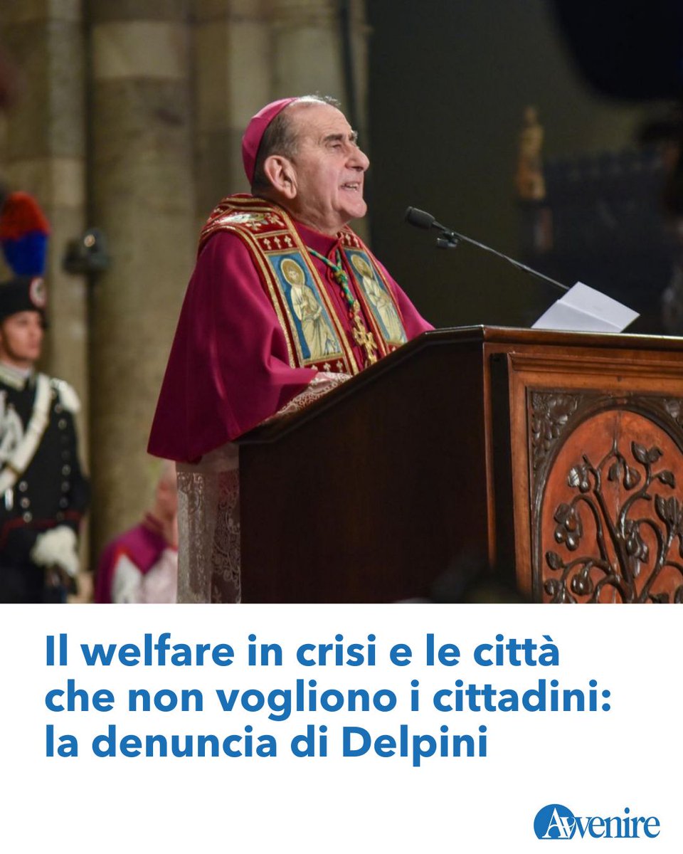 Un capitalismo «a servizio dell’individualismo», dell’indifferenza, dell’iniquità. «Un sistema di welfare in declino», dove cresce «la paura di essere malati». Città che ti chiudono la porta in faccia, «che non vogliono cittadini» e dove «si usano le case per fare soldi, invece