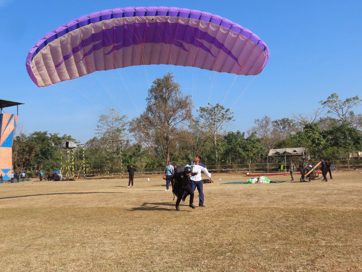 BSF_BIAAT's tweet photo. ##UP Police ATS,#BSF#. 40  pers of UP Police ATS were given a week long Adventure Trg at BSF Institute of Adventure And Advance Training Dehradun w.e.f 01.12.2025 to 06.12.2025 on three paradigm i.e High Altitude Ops Trg , Aquatic Ops Trg Wing and Aerial and Aero Sports Wing https://t.co/ONnHaRFdRG