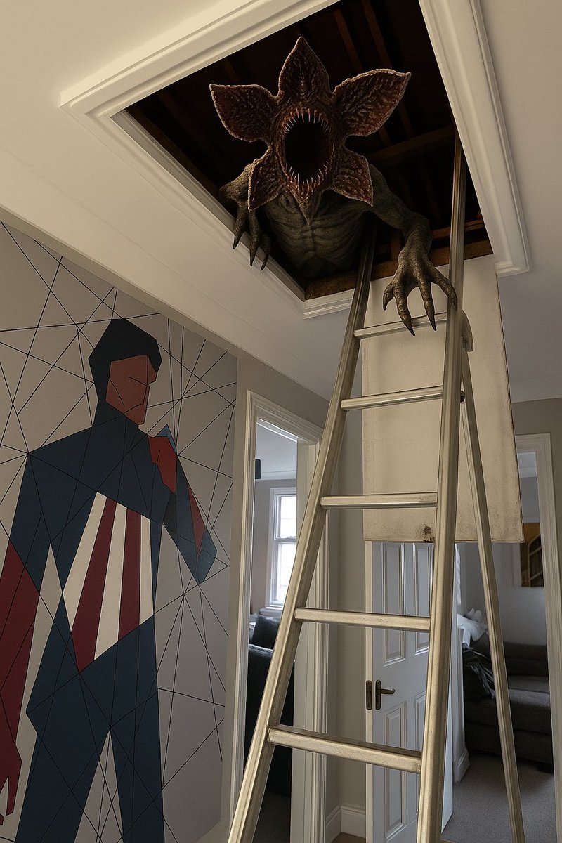 giumetric's tweet image. Volevo andare a prendere gli addobbi di Natale, ma mi sa che ci rinuncio…
#StrangerThings
Credits to @mpignatiello