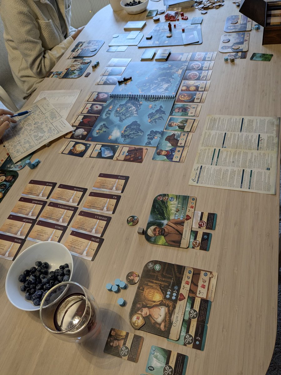 Продолжаем (бесконечных) Спящих богов. Классная игра, но.. предыдущий раз играли в начале августа, щас полчаса вспоминали, что там по квестам, где были, что творили