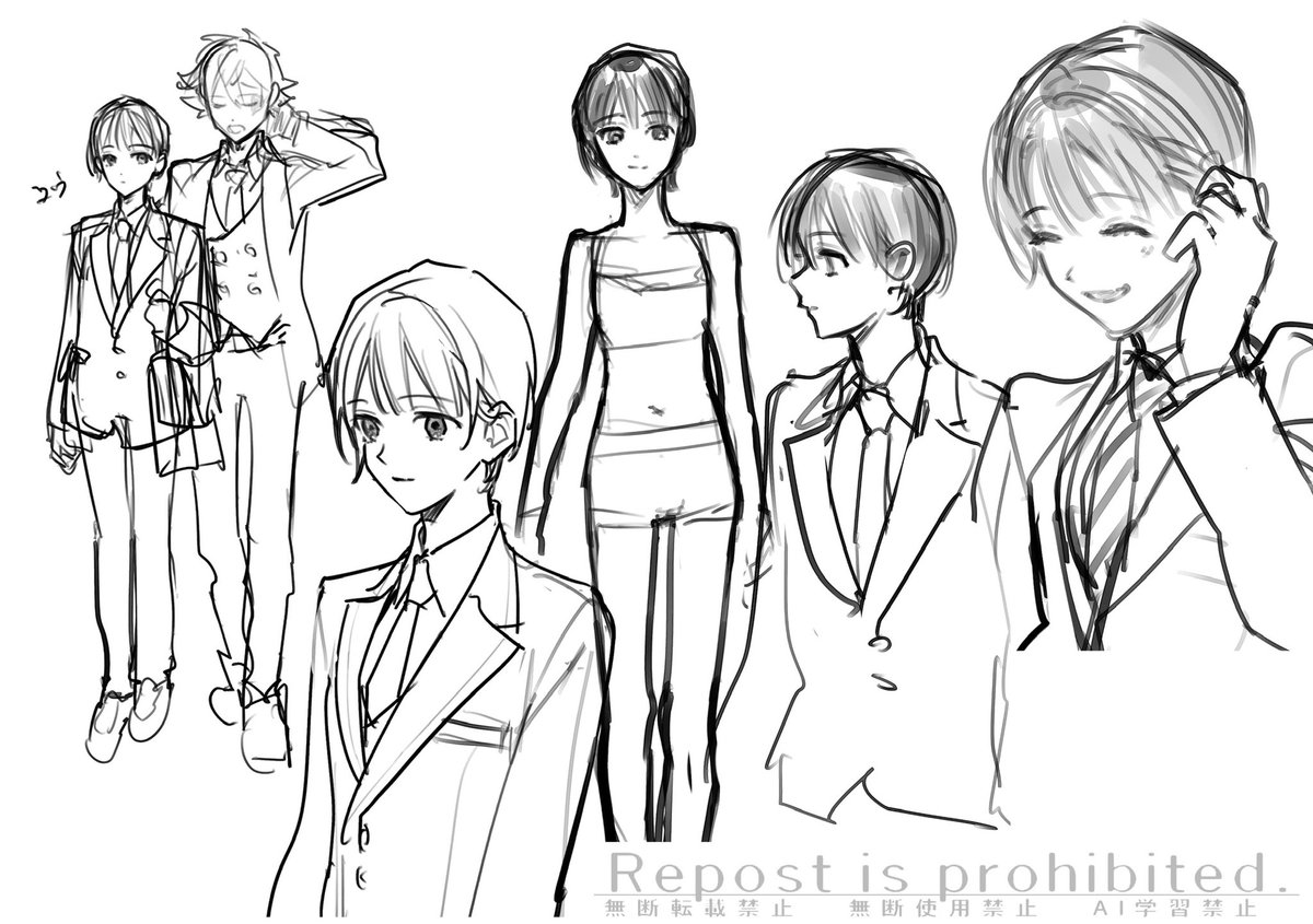 エー監♀ ボツ漫画とらくがき
#twstプラス #twst_NL 