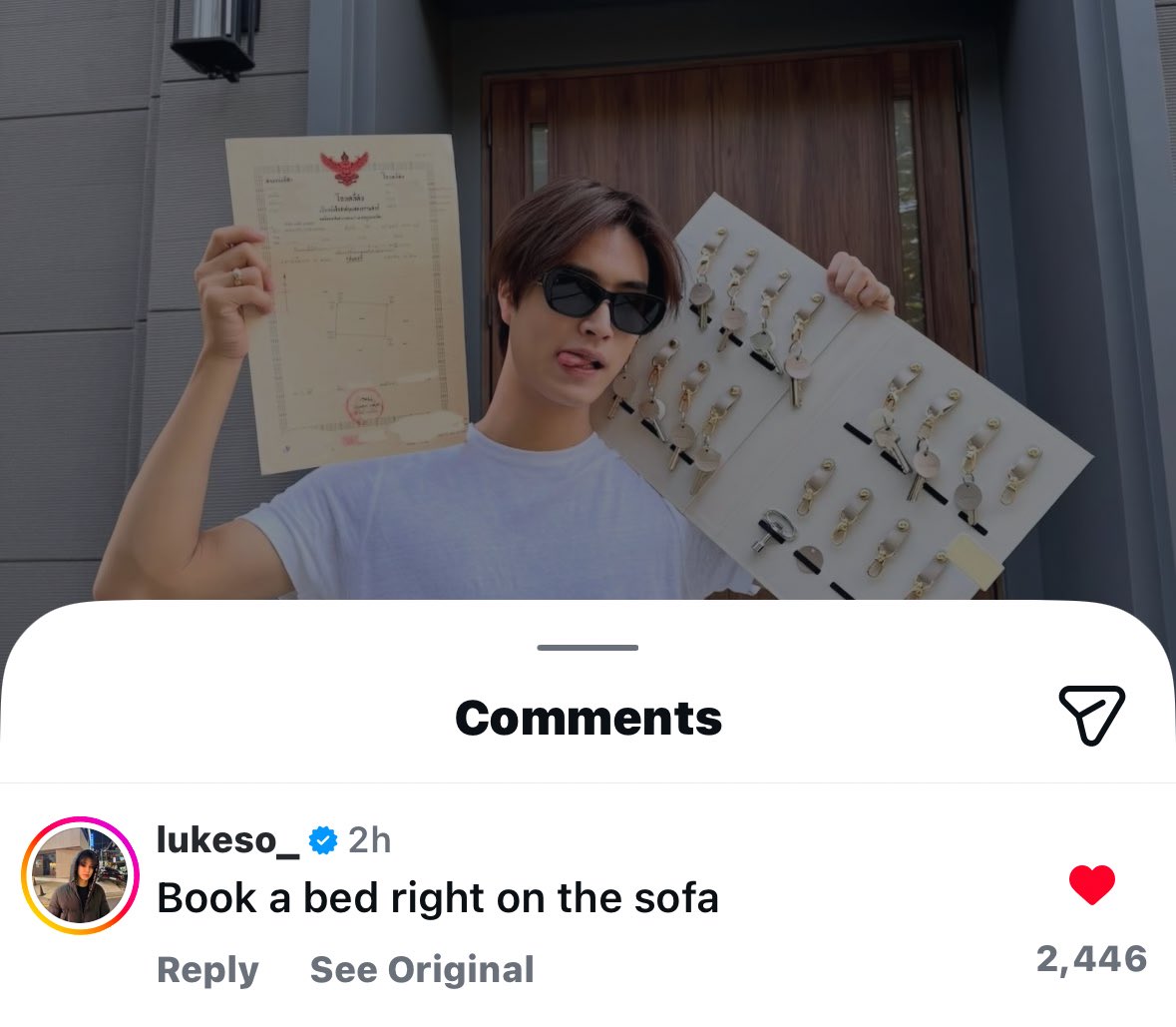 Mick: "Mick's house has a sofa too, you know."

I love whatever is happening🤣🤣
