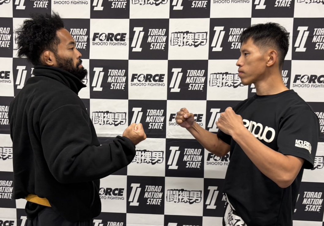 プロ修斗山口大会TORAO37
いよいよ明日決戦⚔️

毛利昭彦、森本健介が前日計量をパス！
明日はオープニングファイトからメインイベントまでお見逃しなく！
応援よろしくお願いします📣

#shooto1207
#修斗
#TORAO37
#KDDI維新ホール
#毛利道場
#毛利昭彦
#森本健介
#摩嶋