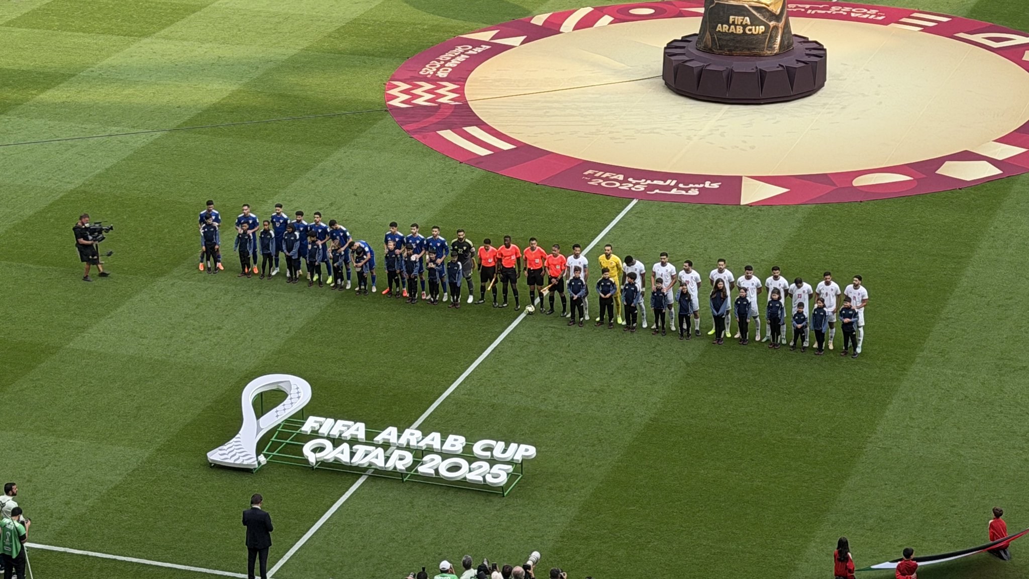 ركلة البداية. الكويت الأردن #الكويت_الأردن 