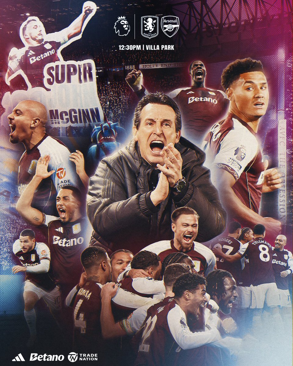📈 𝙃𝙀𝘼𝘿-𝙏𝙊-𝙃𝙀𝘼𝘿
𝐀𝐒𝐓𝐎𝐍 𝐕𝐈𝐋𝐋𝐀  𝐯𝐬  𝐀𝐑𝐒𝐄𝐍𝐀𝐋

🟥 AVL | 71 Wins
⚖️ Draws | 46
🟥 ARS | 88 Wins

🏴󠁧󠁢󠁥󠁮󠁧󠁿 Premier League | Round 15
🗓️ 06 Dec, 2025
🏟️ Villa Park 
#AVLARS