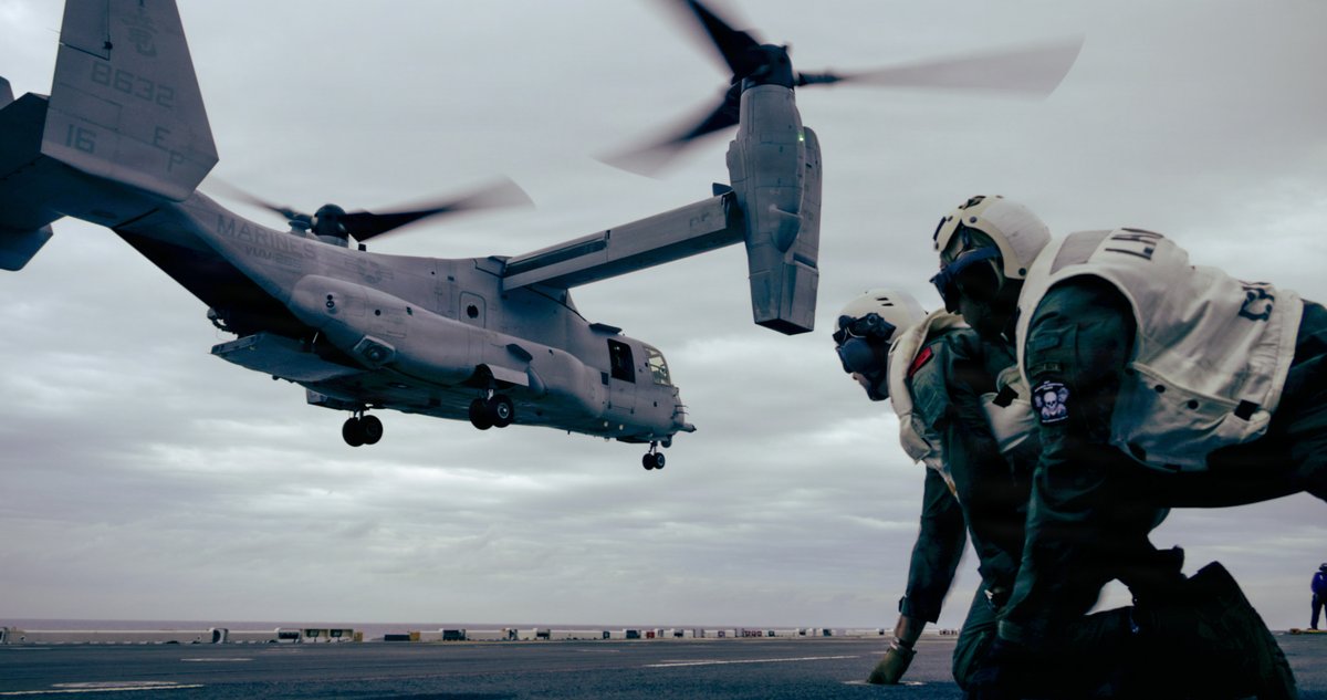 Ready to Respond!

U.S. Marines and Navy Sailors work together aboard the USS Tripoli, conducting vital flight operations. These operations support the 31st MEU's forward-deployed mission and expand operational reach.

#BlueGreenTeam | #PeaceThroughStrength https://t.co/zKl9sa9mN0