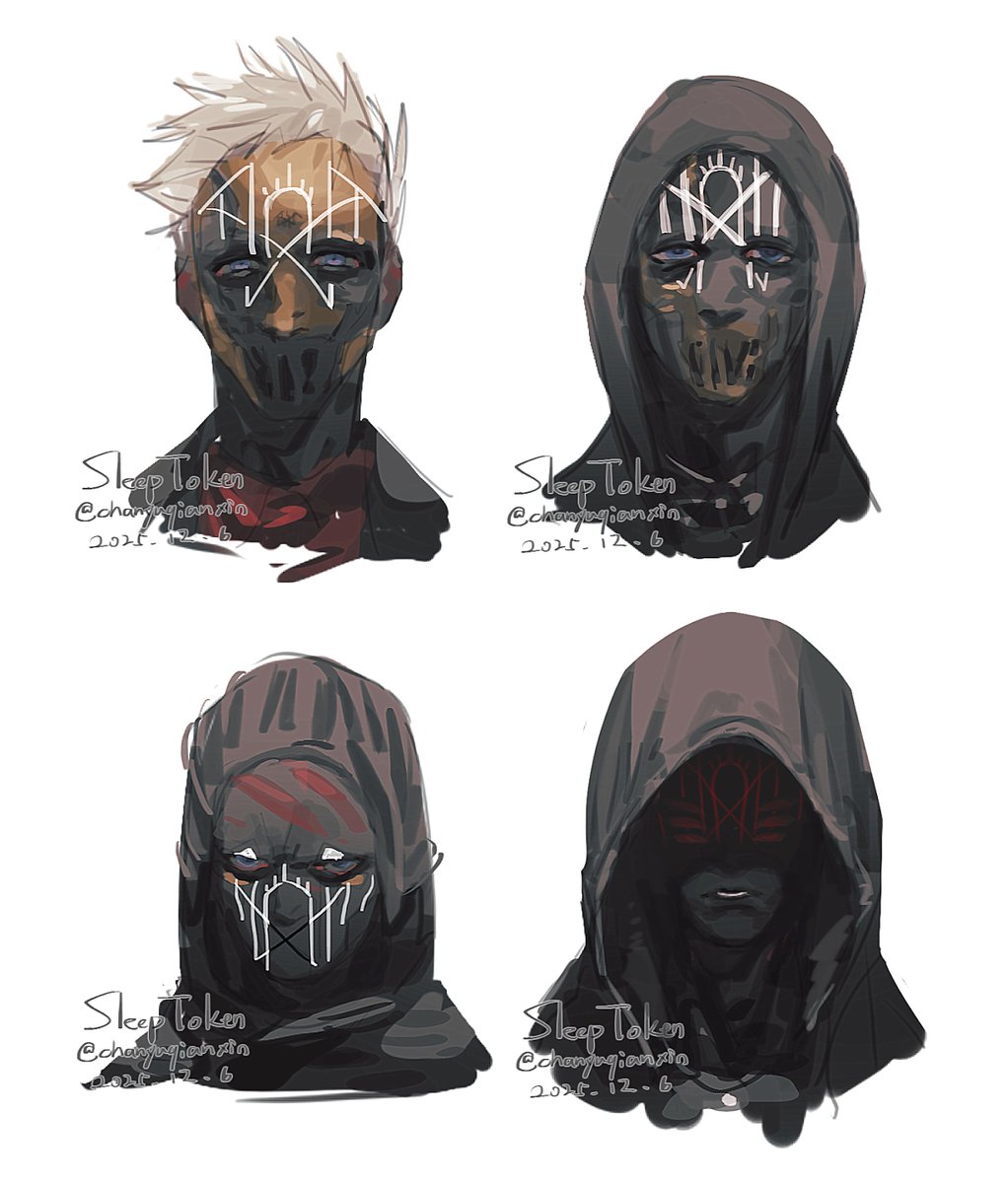 chanyuqianxin's tweet image. faces