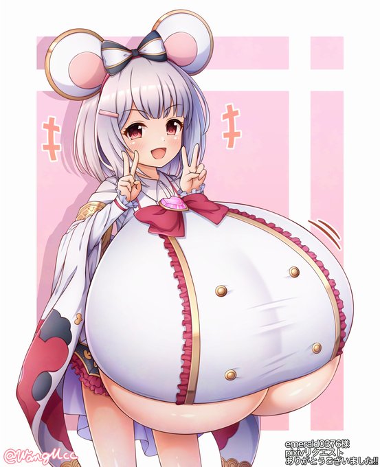 超乳ビカラちゃん(陽)!! pixivリクエストありがとうございました!!