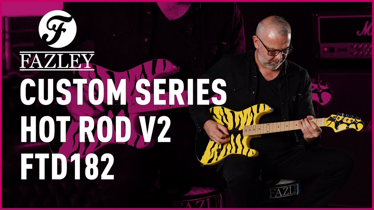 Fazley Custom Series Hot Rod V2 FTD182 - Electric Guitar dlvr.it/TPgBr3
