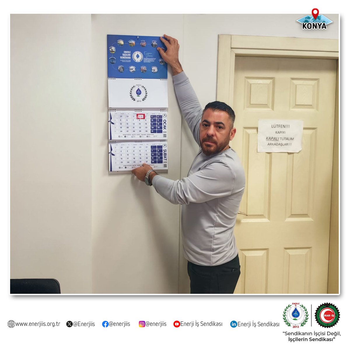 Sendikamızın Genel Merkez Teşkilatı tarafından, MEDAŞ Konya Karatay ekibine mesailerini icra ettikleri sırada ziyarette bulunulmuştur. Üyelerimize sendikal süreçler üzerine bilgilendirmeler yapılmıştır.

Nazik misafirperverlikleri için üyelerimize şükranlarımızı sunar,