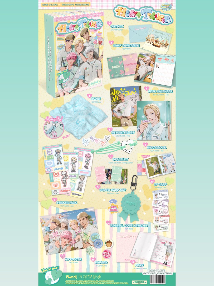 1928xstore's tweet photo. Pre-order : PLAVE 2026 Season's Greetings [ Heart Tracker ] 🏕️🔦

🌳 มัดจำ 800 (รับจำกัด)

✈️ แอร์ 1,650  /  ⛴️ เรือ 1,350
(ราคานี้รวมส่งกลับแล้ว)

สั่งซื้อ : https://t.co/W2DUc6hyFP

⛺️ ค่าส่ง EMS 50
🛶 ส่งรวมกับ BBUU MD ชำระเพิ่ม 20
📍 รับเรื่อยๆ กดทุก 2 กล่อง หรือ จนกว่าสินค้าจะหมด
 #ตลาดนัดplave ssgt ซซกต 26