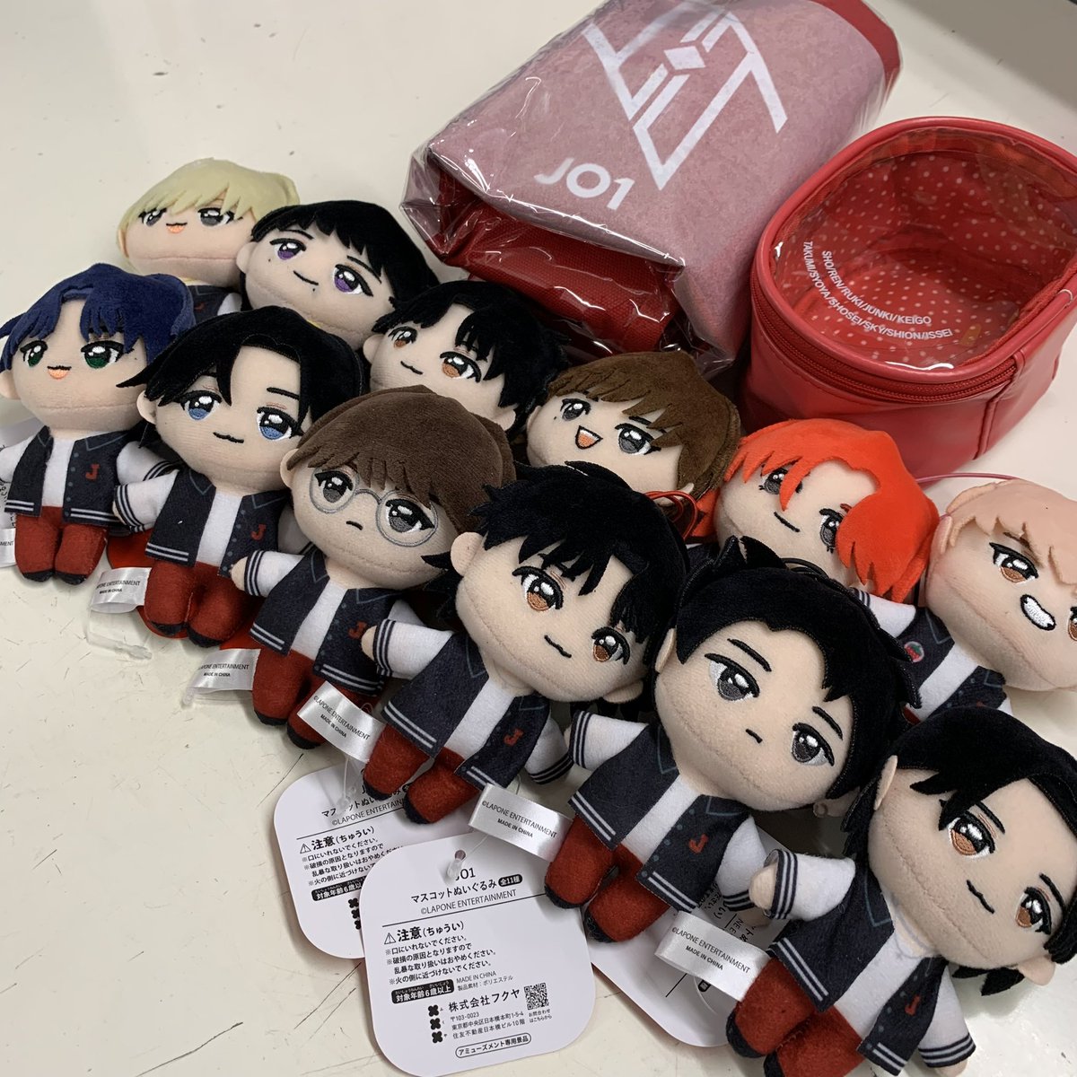 LAPONE × #GiGO 第1️⃣弾開始💖 ＼ ❤️#JO1 💙#INI 💚#DXTEEN 🧡第1