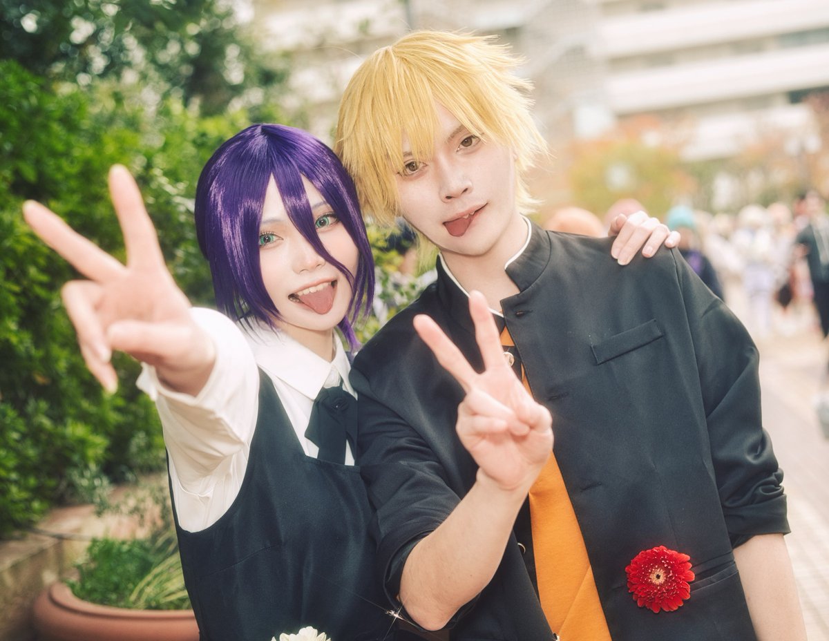 aocos_xx's tweet photo. cos. Chainsaw man

🌸🌸🌸高校入学式🌸🌸🌸

ﾃﾞ.@u_ray92 
p.@yu_TSP 
#池アコ #chainsawmancosplay https://t.co/b7JTVUs7Tw