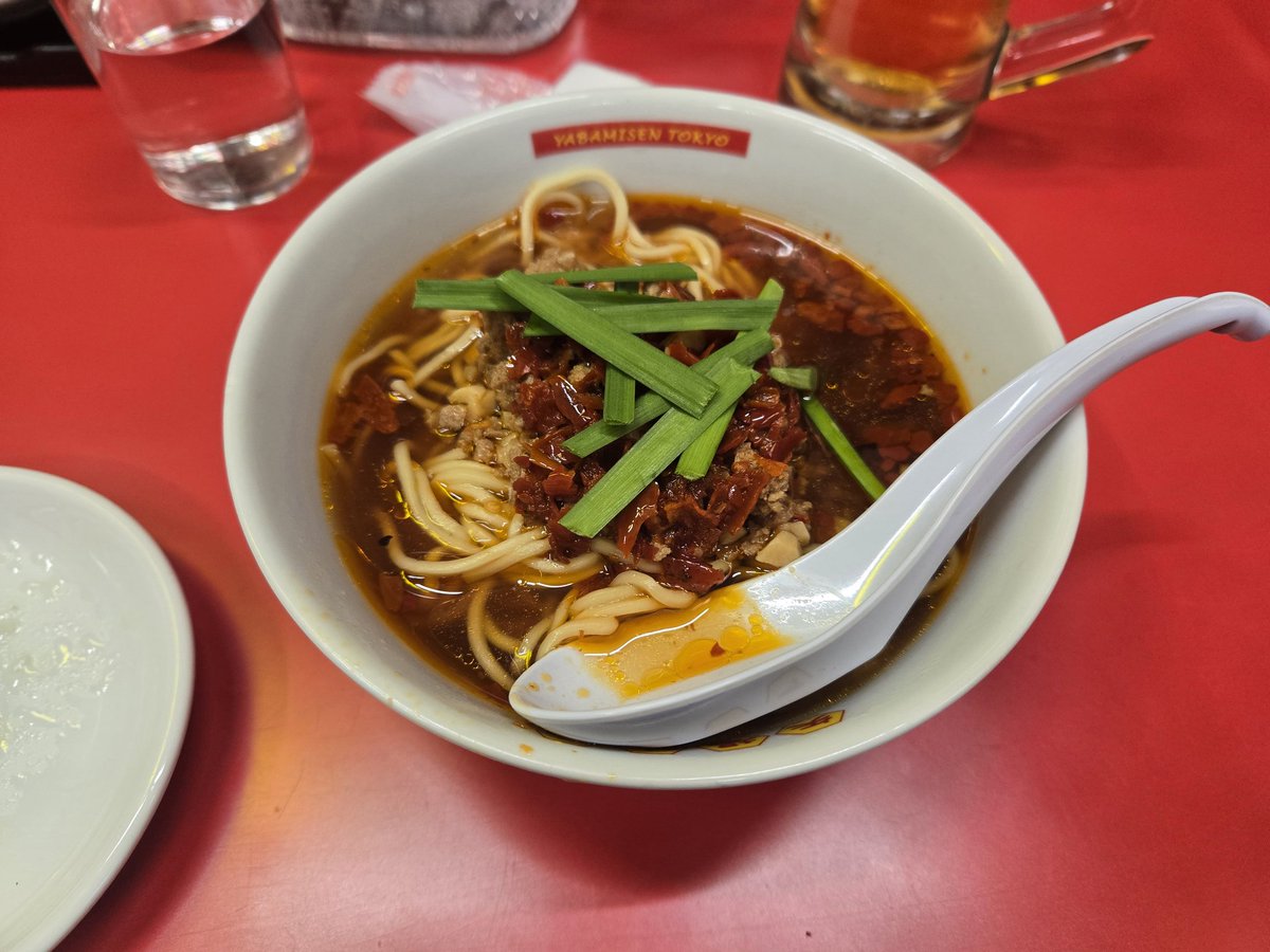 cocringo334's tweet photo. 東京の矢場味仙に🍜
青菜炒めで飲んでから台湾ラーメン
あらゆる料理がニンニクマシマシで臭ウマでした https://t.co/2wMDbHhdJq