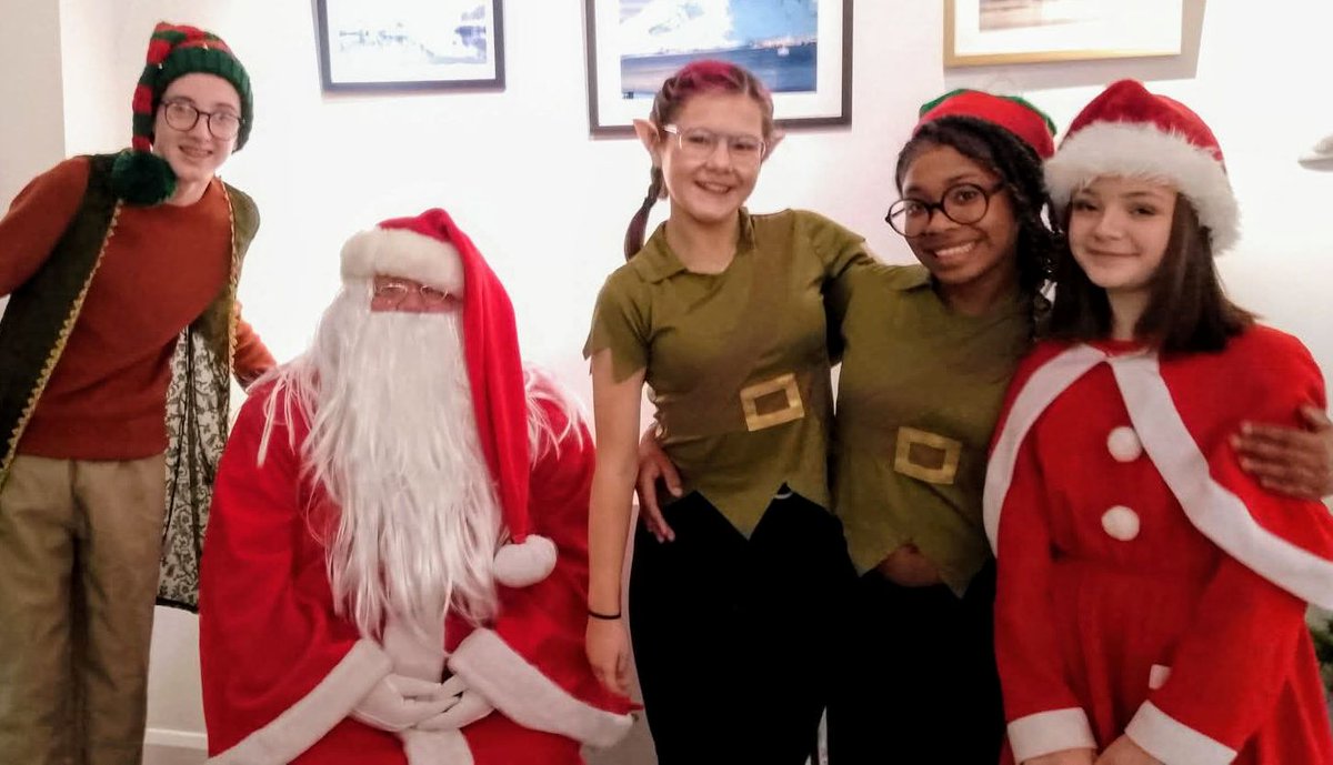 Had a visit from #santa today in the cafe...
#sanquhar #Christmas2025