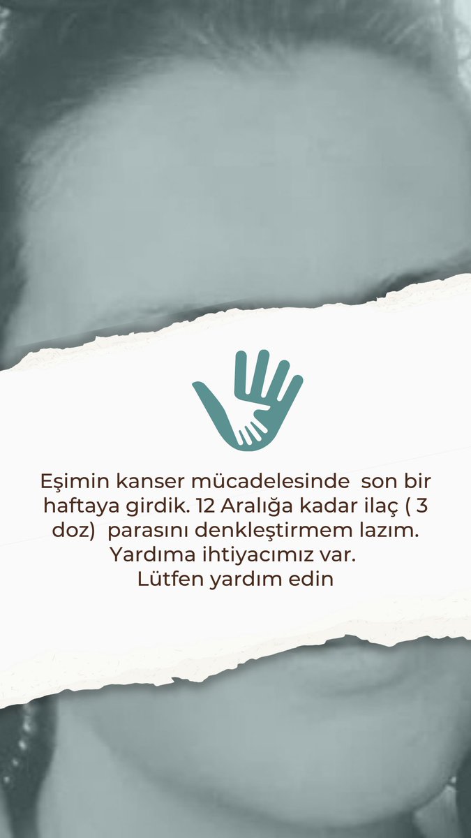 Kanserle savaşımızda son 6 güne girdik.

RT yapan herkese dua ediyorum 🙏
Lütfen paylaşın, umudumuz sizsiniz.

#imece #DestekOl