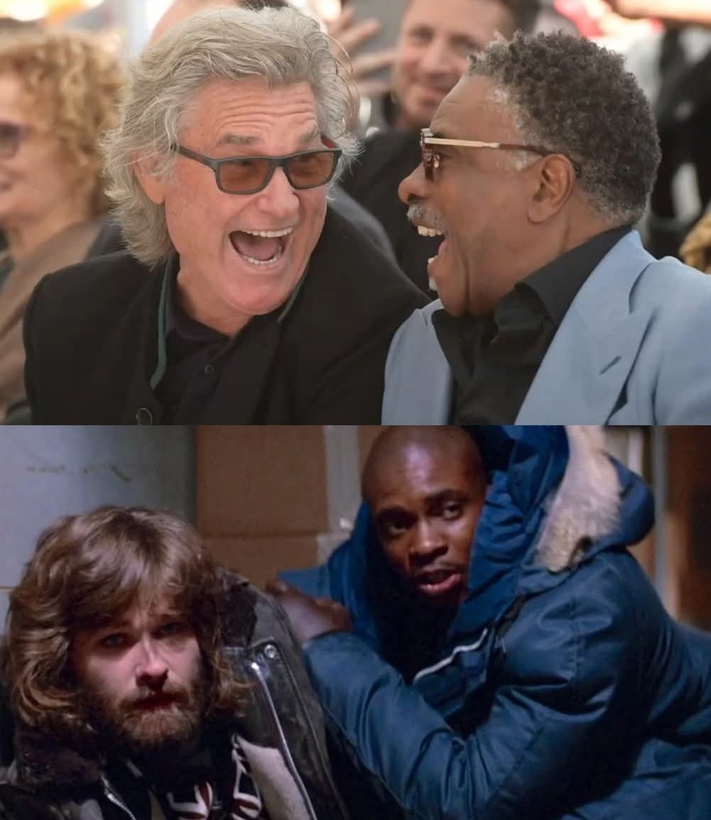 Kurt Russell and Keith David.

Awesome.