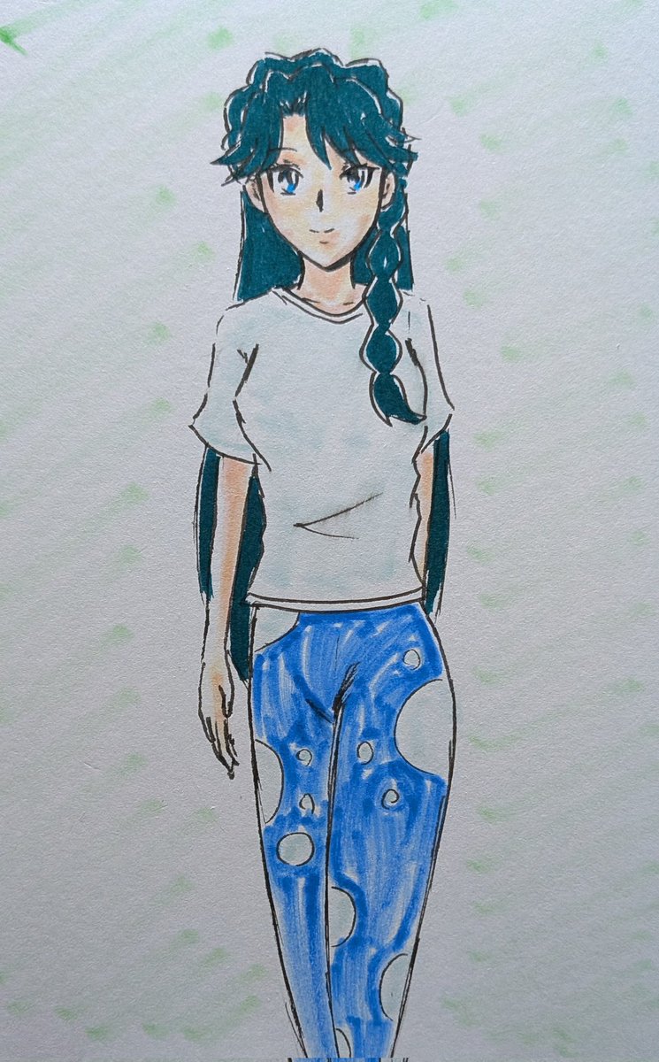 「#ゴープリ10周年なので海藤みなみさん3733枚描いてお祝い (1237.123」|沖庵のイラスト
