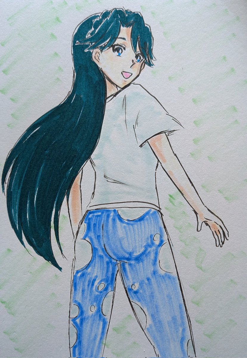 「#ゴープリ10周年なので海藤みなみさん3733枚描いてお祝い (1237.123」|沖庵のイラスト