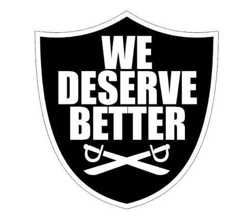 JMLV51's tweet image. Raiders. Six head coaches in just 10 years 🙄

We deserve better.