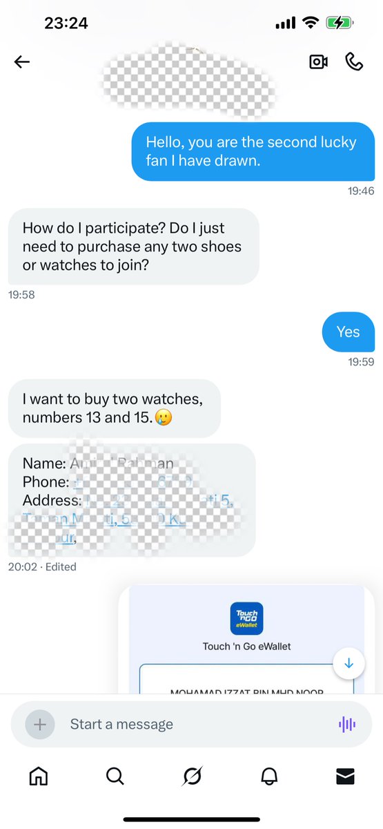 AzSahh_'s tweet photo. 🎉Congratulations to the second lucky fan for winning a prize of RM13,279. https://t.co/go6CqobqVa