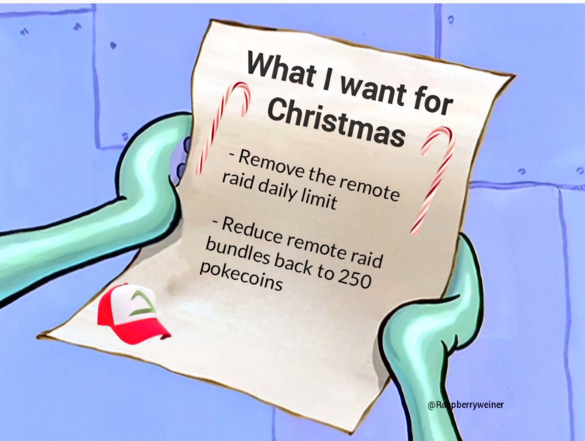 This is all I want for Christmas 🎄 
#PokemonGO