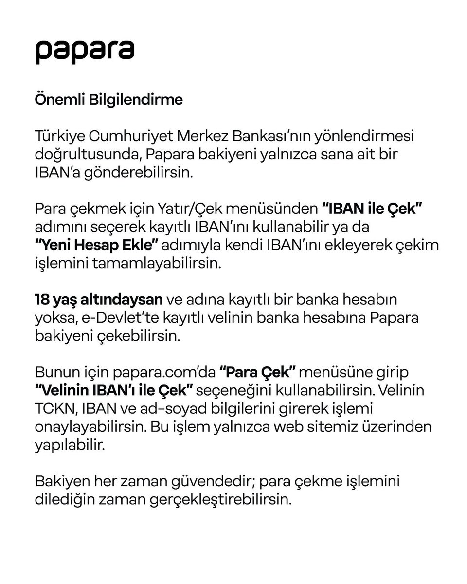 Papara tweet media