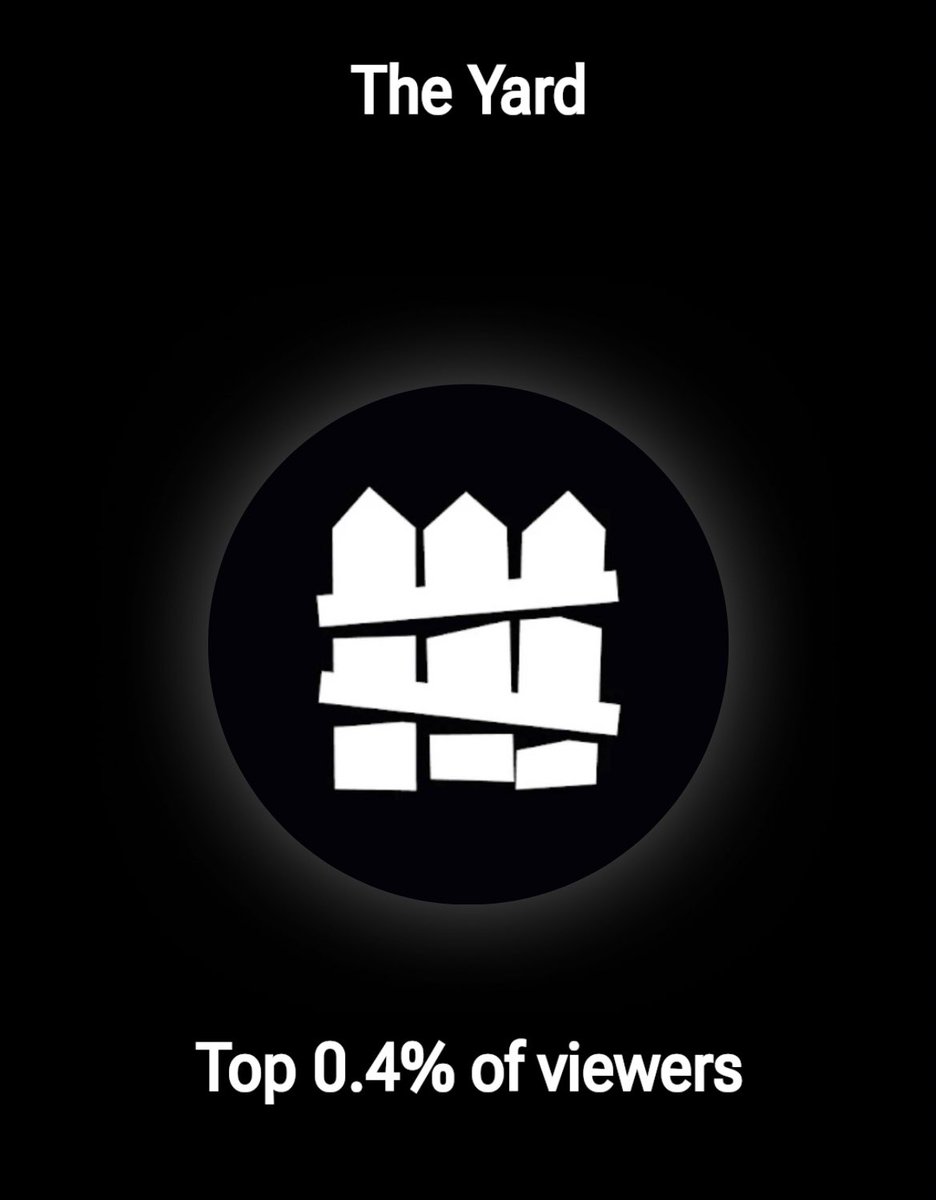OrbitalAnalyst's tweet photo. @TheYard my other account got deleted halfway thru the year and i’m still top 0.4%. is this worrying https://t.co/WGKLMcOlsE