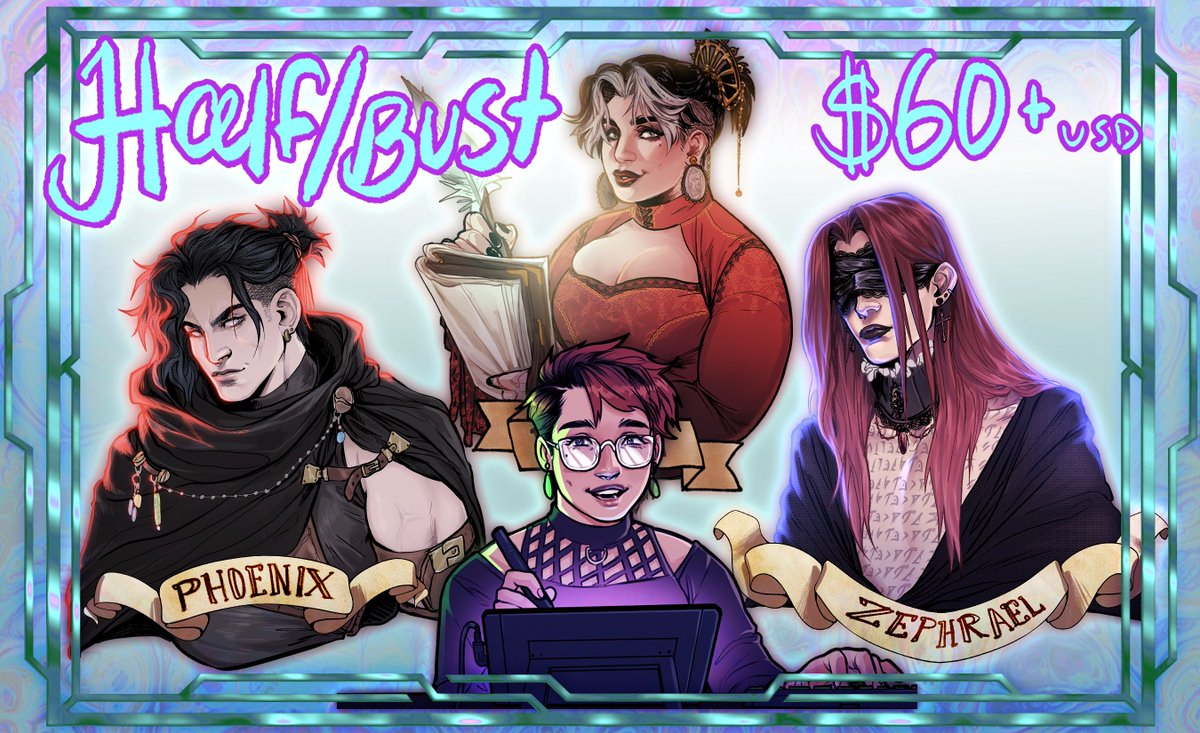 AloeVieraB's tweet image. 🎉‼️Commissions are OPEN!‼️🎉
I'll be taking TWO slots at a time, so even if you don't grab a slot now, keep checking in!
🌟Claim a slot HERE -&amp;gt;vgen.co/AloeViera
#commissions #takingcommissions #commissionsopen #artcommissions #vgencommissions #VGenComm #vgenartist