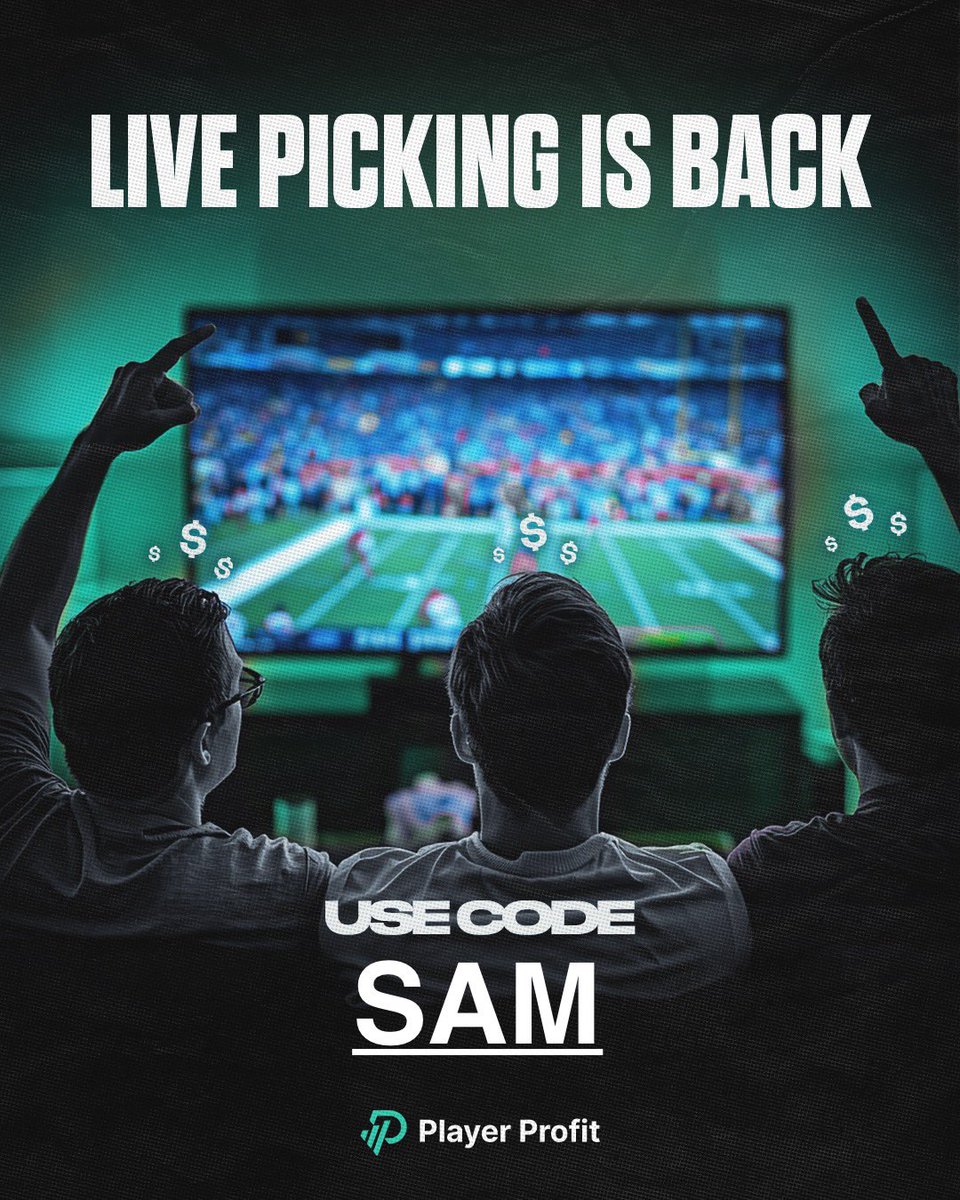 SC_FFB's tweet image. 🚨 Announcement 🚨

I’ve officially partnered up with @PlayerProfit where you can turn your sports picks into profits — without risking your own money and a bankroll up to $100K

It’s no risk, all reward, and there’s no better time to get started than right now with live picking…
