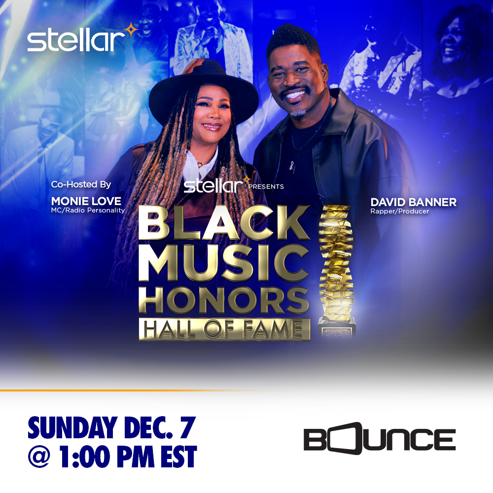Set your reminder! ⏰✨
<a href="/BlackMusicHonor/">Black Music Honors</a> hits your screens on <a href="/bouncetv/">Bounce</a> Sunday, December 7th at 1PM ET.
You don’t want to miss this tribute to the voices and visionaries who shaped our culture. 🎤🏆
#BlackMusicHonors #BounceTV #LegacyAndLegend