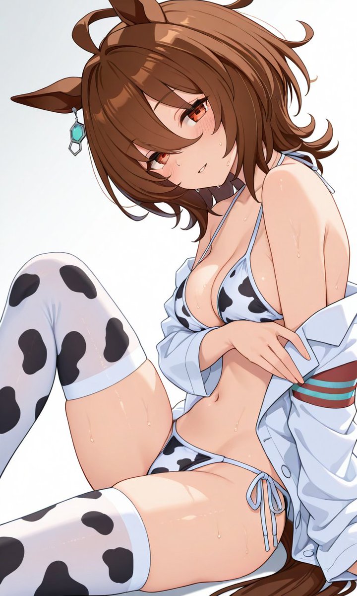 aniai34's tweet image. 牛アグネスタキオン
#ウマ娘 #umamusume SFW