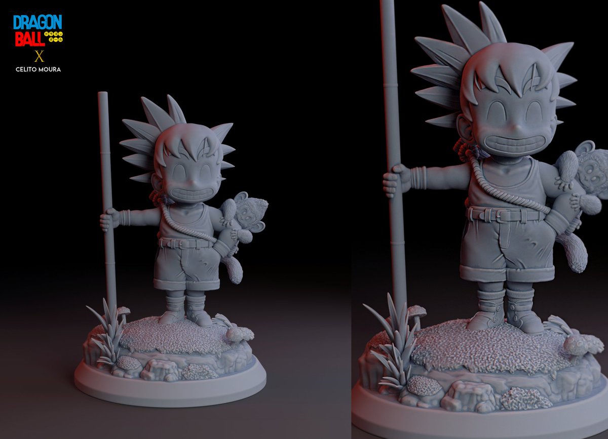 cmouranft's tweet photo. Young goku - From Dragon Ball Cover.

Painted by Seikin Chan ( Japanese artist)
link :https://t.co/MmU3dR2lch

#anime #zbrushculpt #animeart #goku https://t.co/Oi798TKPEq