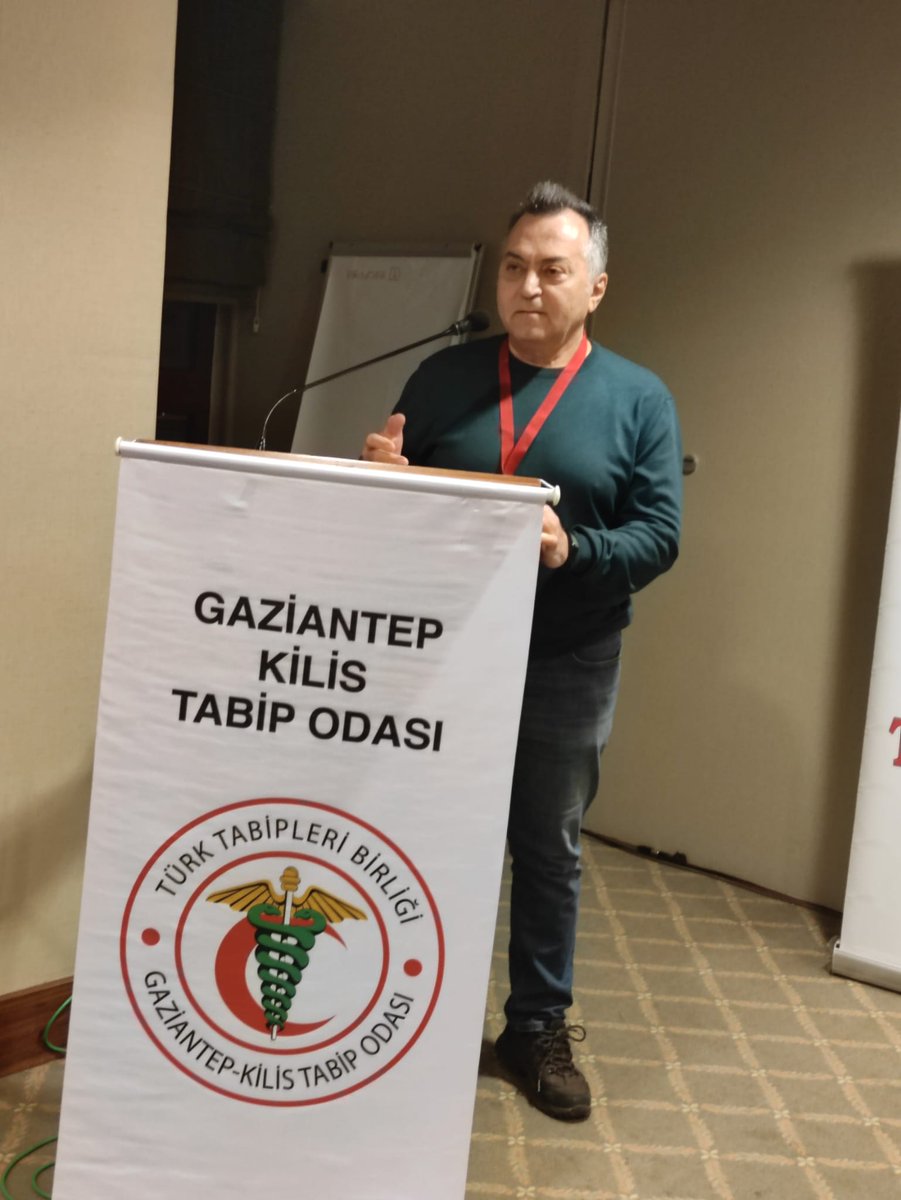 5-6-7 Aralık 2025 Tarihinde Türk Tabipleri Birliği Aile Hekimliği Kolu tarafından Gaziantep’te düzenlenen Üçüncü Aile Hekimliği Buluşmasına sendikamız adına Gaziantep İl Başkanımız Dr.Ercan Küçükosmanoğlu, yönetim kurulu üyemiz Dr.Ahmet Doğan Yardı, Denizli Şube Üyemiz ve Denizli