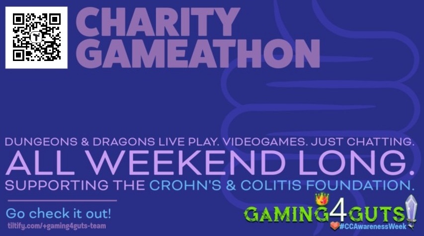 🚀🎮 About to kick off my 24-hour Gaming4Guts stream! Starting now with Dispatch as we raise money and awareness for IBD.
Come hang out, support the cause, and let’s make a difference together! 💙
#G4G #CharityStream #IBDVisible