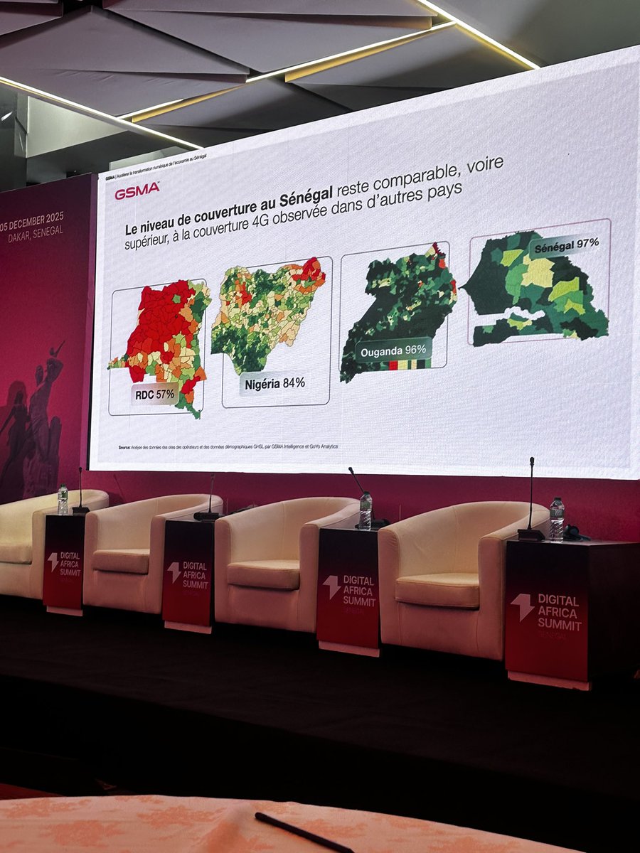 basileniane's tweet image. J’ai pris part hier à l’Africa Digital Summit, organisé par la GSMA , à l’occasion de la présentation de son rapport intitulé 
« Stimuler la croissance économique grâce à la transformation numérique » en présence du ministre  Alioune SALL , Samba DIOUF conseiller en #TIC du