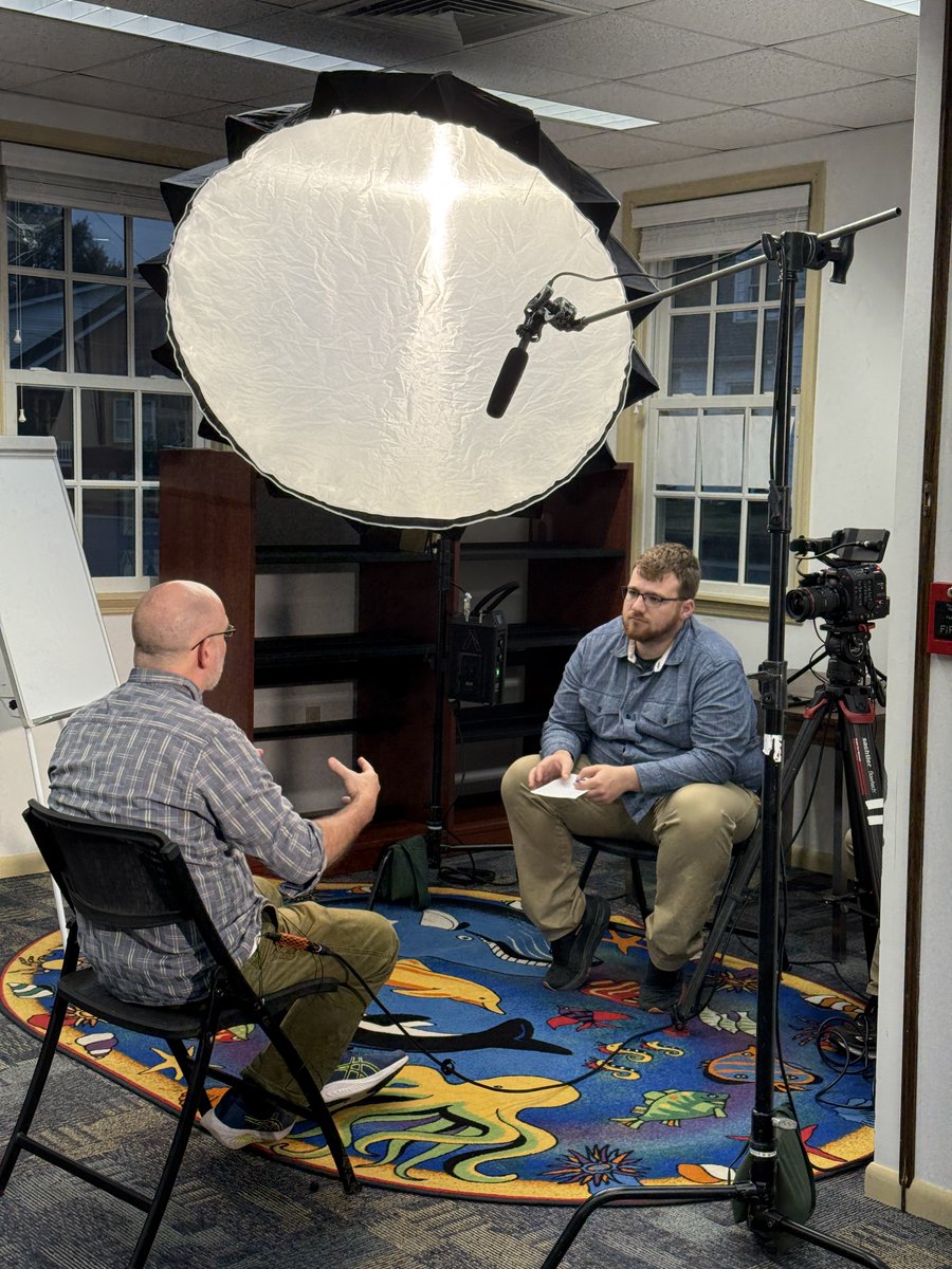 c360_agency's tweet photo. From behind the spotlight: We were recently on location in Federalsburg, MD, filming one of the latest community-feature videos for the Governor's Office of Children's ENOUGH Initiative. Stay tuned for the final product!

#GOCMD #WeAreEnough #Marketing #Baltimore https://t.co/XECMSmSiB1