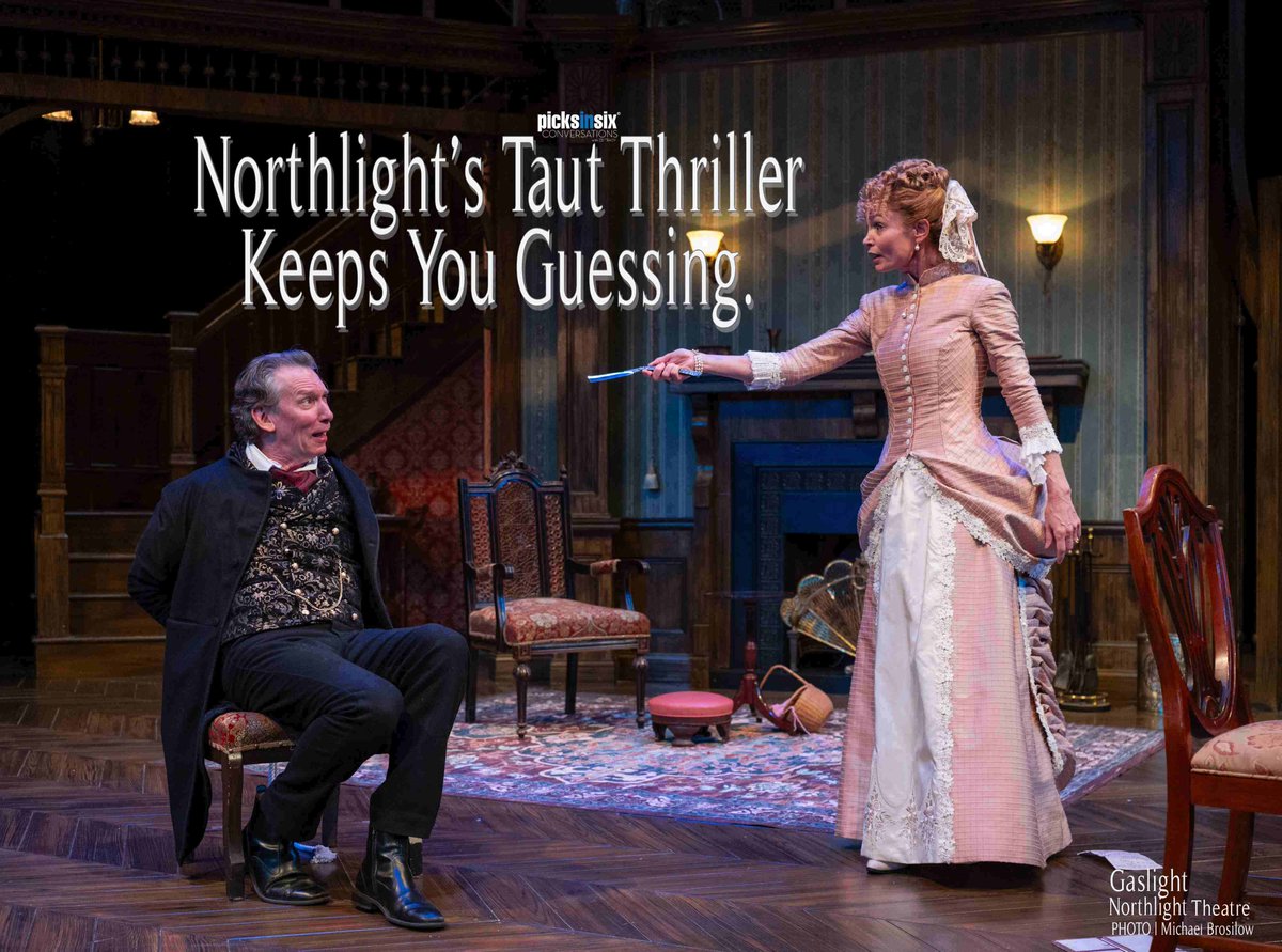 PicksInSix's tweet image. #PicksInSix Review - Ronald Keaton highly recommends Northlight Theatre's thriller "Gaslight." Read the review and see the show now playing through January 5. conversationswithedtracy.com/picksinsix/202…