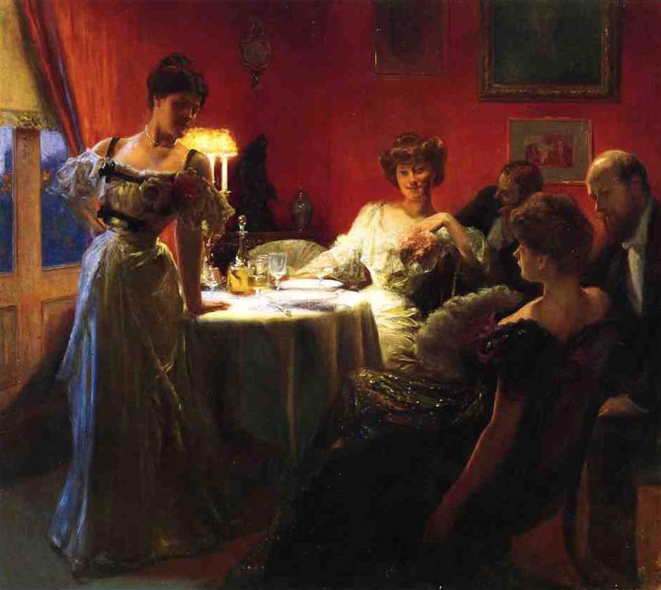 A Supper Party (1903)

by Julius LeBlanc Stewart (American, 1855-1919)

Private collection