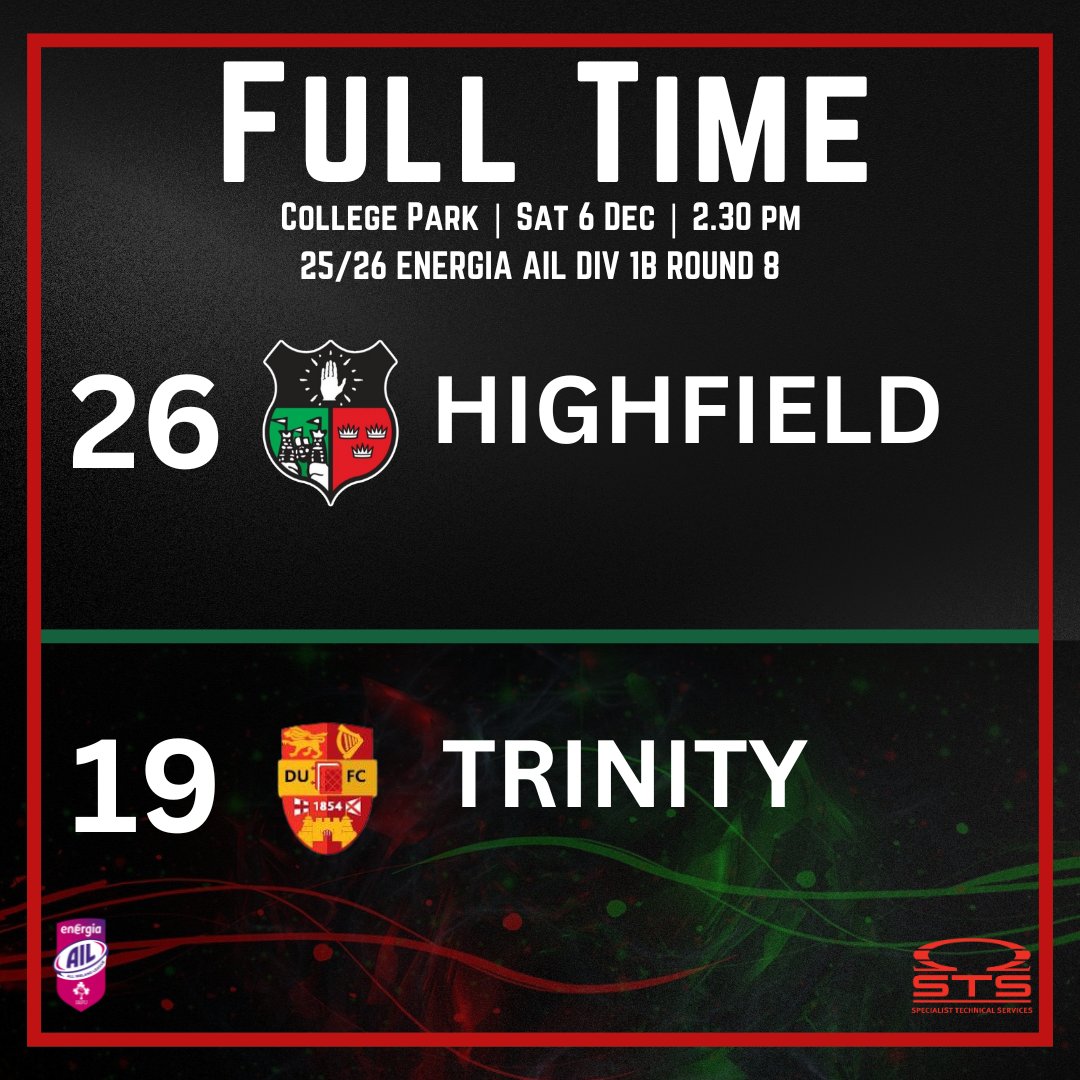 Highfield RFC tweet media