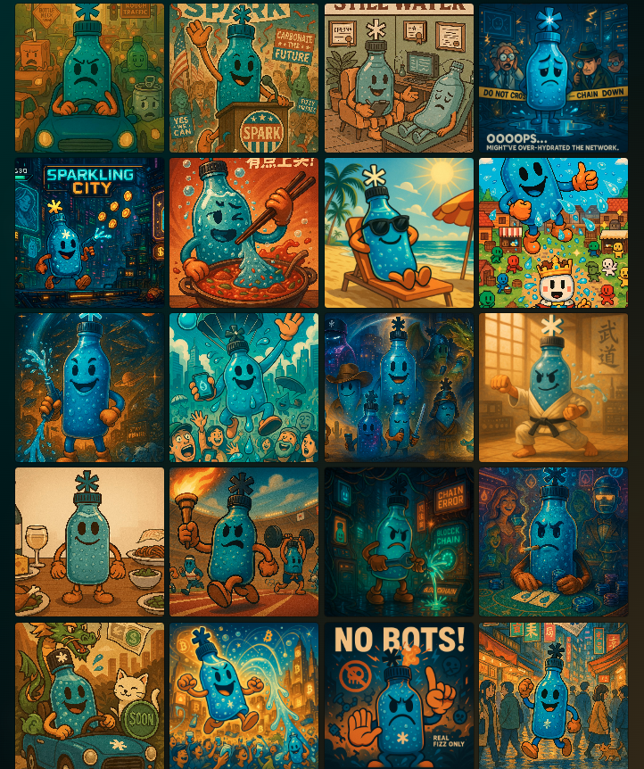 thesparklywater's tweet image. Check out the Sparkling Water gallery on sparklingwater.money!

Stay hydrated