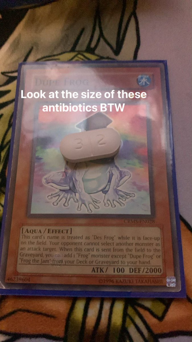 The Dr thought I was enraged battle-ox instead of EnragedPeacock.