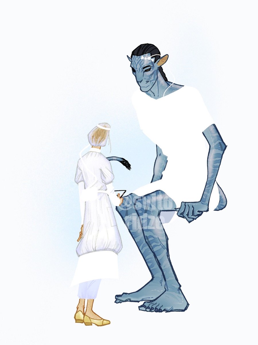 a med personnel uniform that looks awfully reminiscent of a wedding dress

#oc #wlw #avataroc